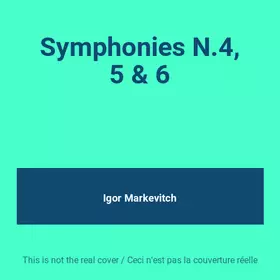 Couverture du produit · Symphonies N.4, 5 & 6