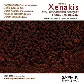 Couverture du produit · Zyia - Six Chansons Grecques - Psappha - Persephassa