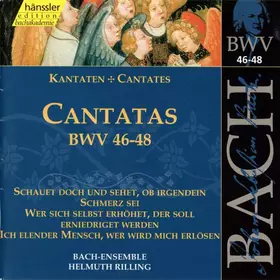 Couverture du produit · Cantatas BWV 46-48