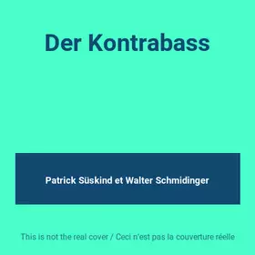 Couverture du produit · Der Kontrabass