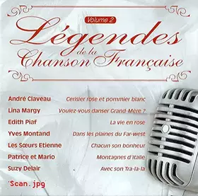 Couverture du produit · LEGENDES DE LA CHANSON FRANCAISE VOLUME 2