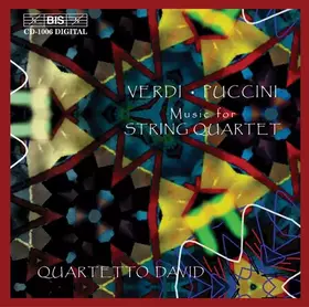 Couverture du produit · Music For String Quartet