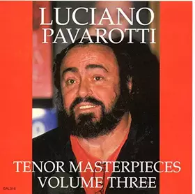 Couverture du produit · Luciano Pavarotti - Tenor Masterpieces Volume 3 - Very Good Condition