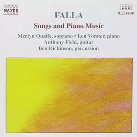 Couverture du produit · Songs And Piano Music