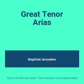 Couverture du produit · Great Tenor Arias