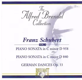 Couverture du produit · Piano Sonata D 958 &D 840 • German Dances Op.33