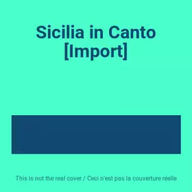 Couverture du produit · Sicilia in Canto [Import]