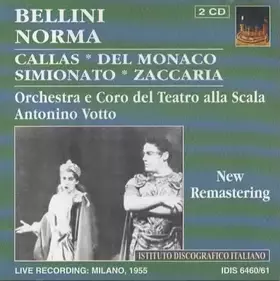 Couverture du produit · Norma Live Recording: Milano, 1955