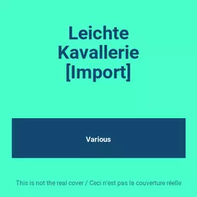 Couverture du produit · Leichte Kavallerie [Import]