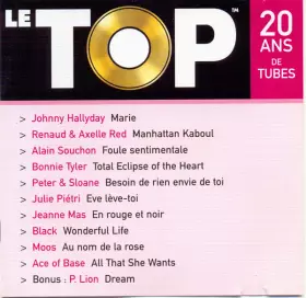Couverture du produit · Le Top - 20 Ans De Tubes - Volume 1