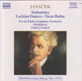 Couverture du produit · Sinfonietta • Lachian Dances • Taras Bulba