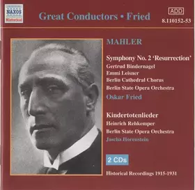 Couverture du produit · Symphony No. 2 'Resurrection', Kindertotenlieder
