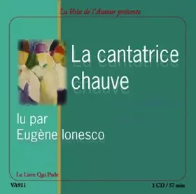 Couverture du produit · La cantatrice chauve 1 CD