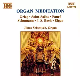 Couverture du produit · Organ Meditation