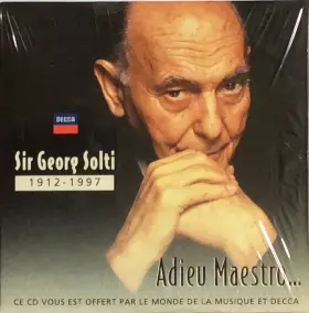 Couverture du produit · Adieu Maestro...