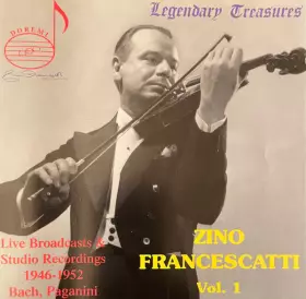 Couverture du produit · Volume 1: Live Broadcasts & Studio Recordings 1946-1952