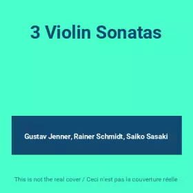 Couverture du produit · 3 Violin Sonatas