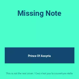 Couverture du produit · Missing Note