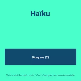 Couverture du produit · Haïku