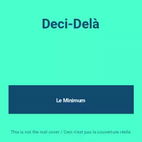 Couverture du produit · Deci-Delà