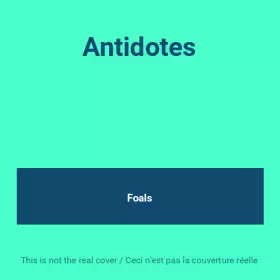 Couverture du produit · Antidotes