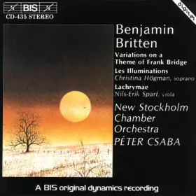 Couverture du produit · Variations On A Theme Of Frank Bridge / Les Illuminations / Lachrymae