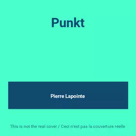 Couverture du produit · Punkt