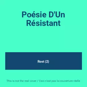 Couverture du produit · Poésie D'Un Résistant