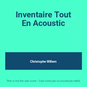 Couverture du produit · Inventaire Tout En Acoustic