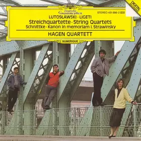 Couverture du produit · Streichquartette = String Quartets / Kanon In Memoriam I. Strawinsky