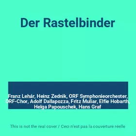 Couverture du produit · Der Rastelbinder