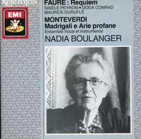 Couverture du produit · Fauré: Requiem, Monteverdi: Madrigali