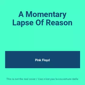 Couverture du produit · A Momentary Lapse Of Reason