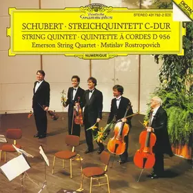Couverture du produit · Streichquintett C-dur  String Quintet  Quintette À Cordes D 956