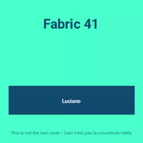 Couverture du produit · Fabric 41