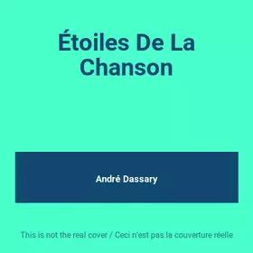 Couverture du produit · Étoiles De La Chanson