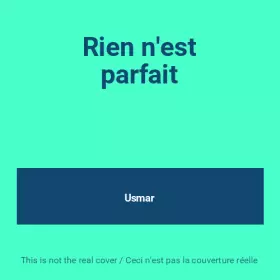 Couverture du produit · Rien n'est parfait