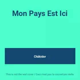Couverture du produit · Mon Pays Est Ici