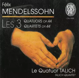 Couverture du produit · Les 3 Quatuors Op. 44