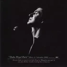 Couverture du produit · Daho Pleyel Paris (Paris, Le 3 Décembre 2008)