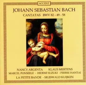 Couverture du produit · Cantatas BWV 82 - 49 - 58
