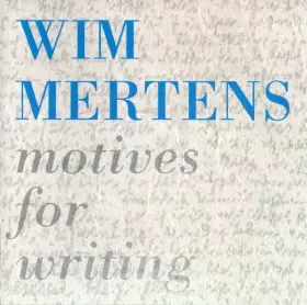 Couverture du produit · Motives For Writing