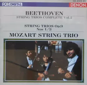 Couverture du produit · String Trios Op. 9 Nos. 1/3