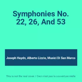 Couverture du produit · Symphonies No. 22, 26, And 53