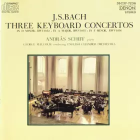 Couverture du produit · Three Keyboard Concertos