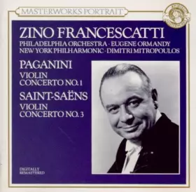 Couverture du produit · Masterworks Portrait - Zino Francescatti
