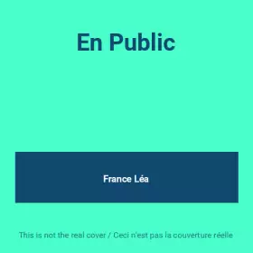 Couverture du produit · En Public