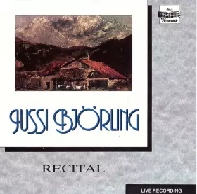 Couverture du produit · Jussi Björling Recital