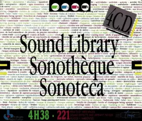 Couverture du produit · Sound Library - Sonothèque - Sonoteca