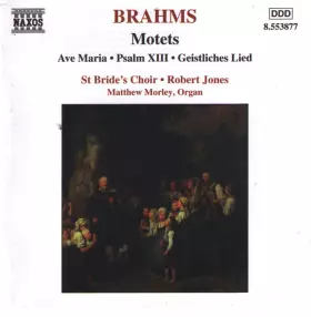 Couverture du produit · Motets • Ave Maria • Psalm XIII • Geistliches Lied